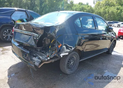 2020 Mitsubishi Mirage G4 Es from USA, damaged, VIN ML32F3FJ5LHF03818